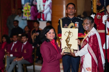 Sharath Kamal bestowed with Khel Ratna, Bhakti receives Arjuna award