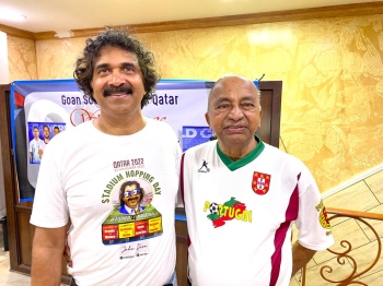 Goan Cancer survivor fulfils lifelong dream of watching Portugal & WC matches