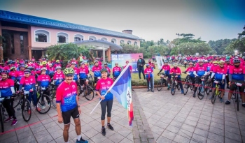 Xaxti Riders conduct annual 100-km cycle ride