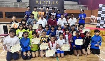 State Badminton Ranking Tournament: Harsh wins triple crown