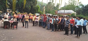 Verification drive: Police round up 100 labourers in Cuncolim, get tenant forms filled