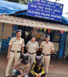 2 held for possession of ganja at Old Goa