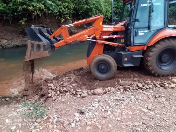 Illegal sand extraction site raided in Sanguem