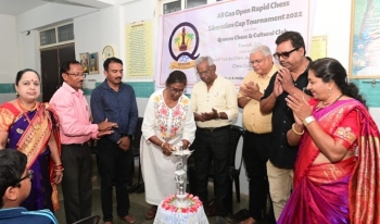 Liberation Cup chess: Nitish, Dmitry, Mandar in joint lead