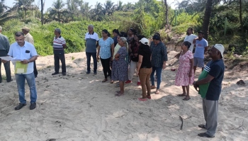 Arossim villagers protest against cutting of dune, seek action within 7 days