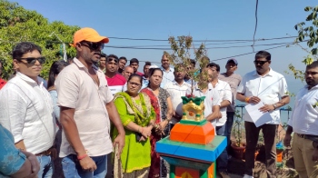Rs 3 crore work launched at Bogda landslide-prone site