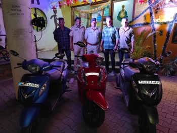 Calangute Police seize 27 vehicles illegally rented out to tourists
