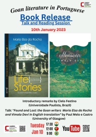 ‘Goan Literature in Portuguese’ book release on Jan 10