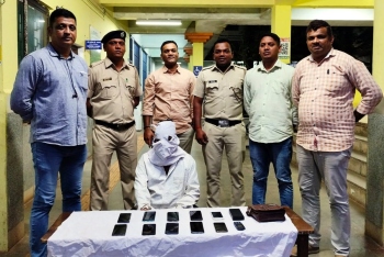 Mormugao police recover 11 stolen mobiles, 1 held