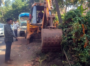 Govt takes up widening of Mapusa-Calangute road