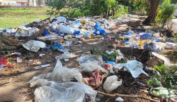 SGPDA under scanner over unattended mounds of waste in mega retail market