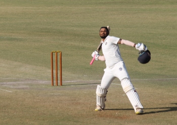 Ranji Trophy; Karthik's masterly century puts Pondicherry in front against Goa