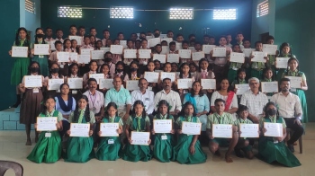 Orientation for Shristhal students on classification, disposal of waste
