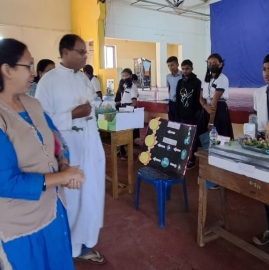 Our Lady of Lourdes HS holds exhibition