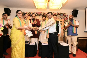 Curtorim BJP Mandal feted for doing good work