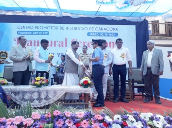 Guv opens Canacona edu society's 100-yr celebrations