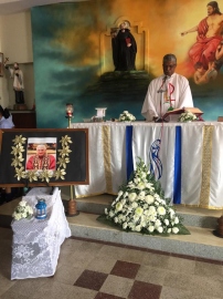 Loyola HSS pays homage to late Pope Benedict