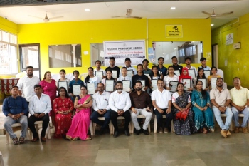 Corlim VP felicitates meritorious students