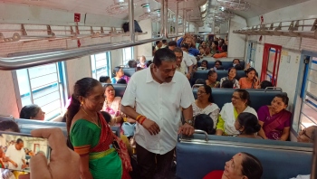 900 pilgrims leave for Tirupati