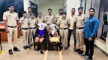 Two Ugandan women held with drugs worth Rs 1.61L