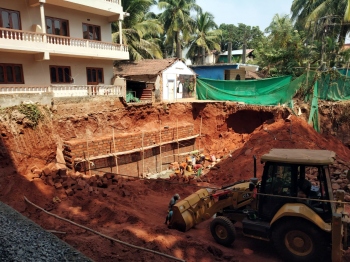 Calangute local runs from pillar to post to save building but none willing to listen