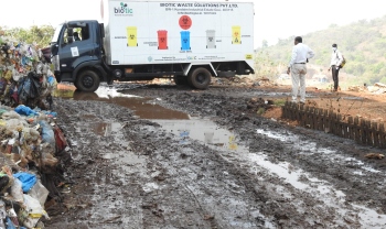 Truck drivers call for immediate steps to abate leachate nuisance at Sonsodo