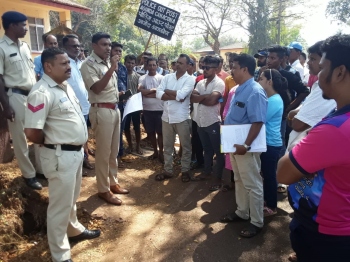 Saleri-Khola locals protest assault of villager at Agonda over rivalry