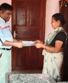 MLA distributes Ladli Laxmi sanction letters at doorsteps