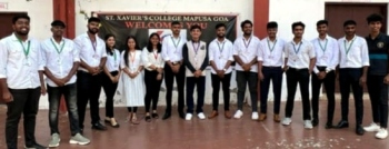 St Xavier’s Students Council inducted in simple ceremony