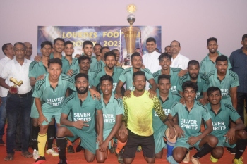 Fr Agnelo win Lourdes Cup