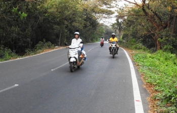 Arlem-Nuvem, Comba roads still in dark