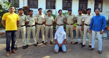 Bihar native held with Ganja worth Rs 2.60 L