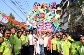 Revellers throng streets for Vasco Carnival Parade
