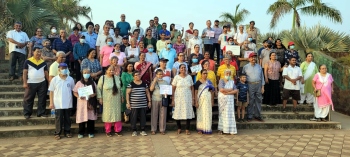 Concrete structures at Chicalim Jogger’s Park upsets elders