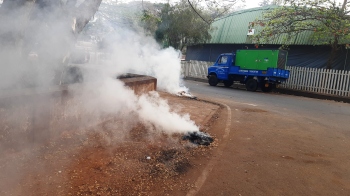 Waste burning in Margao continues to pose health hazard for residents