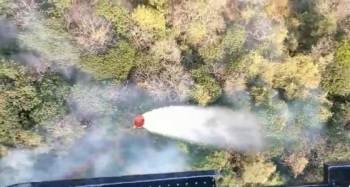 Helicopters use special gear from Mumbai, Kochi to douse blaze