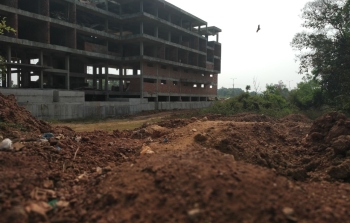 Rampant landfilling activity takes place along NH66