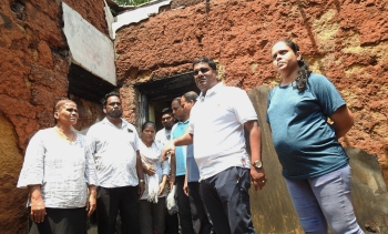 Colva fire: With no govt relief forthcoming, family gets aid through CSR for house repairs