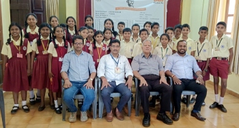 Divar School students invited to Goltim-Navelim Gram Sabha