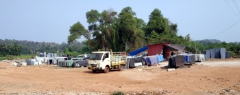 Demand for strict action against illegal landfilling along NH66