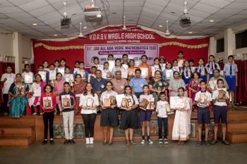 Sharda Mandir tops Vedic Mathematics test