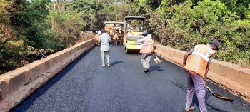 Repair of Belagavi-Goa road via Chorla commences