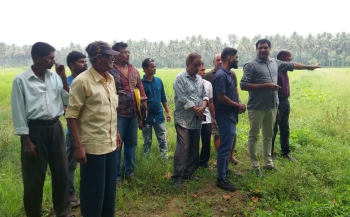 Pilot project: Agri Dept to take up drainage along fields in Velsao