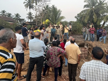 After Velsao, locals object to double-tracking in Arossim