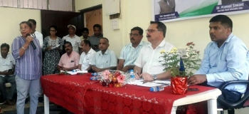 Cabral chides govt officer, elected representatives at Canacona meet