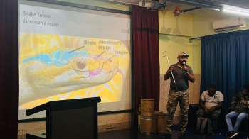 Don Bosco holds session on wildlife rescue