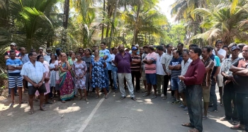 Railway works blamed for flooding at creek in Velsao