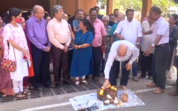 Kamat descends in Vijai’s fiefdom for devpt prog, calls to bring back Damu