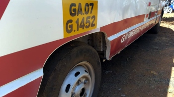 Bald tyres on Canacona’s solitary 108-ambulance drives locals nuts
