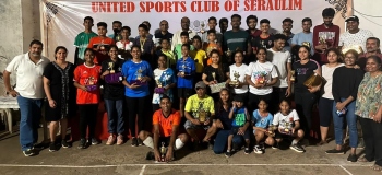 Nathan, Shirley win badminton titles